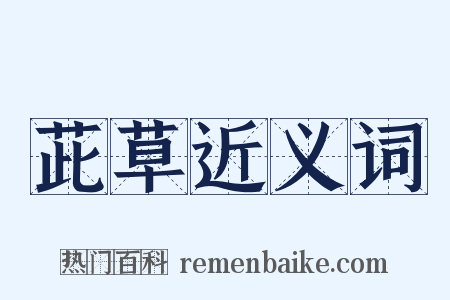 茈草近义词是什么意思的图片